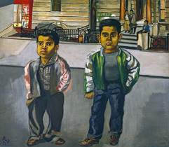 Alice Neel, Dominican Boys on 108th Street