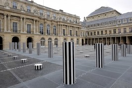 Daniel Buren, Les Deux Plateaux