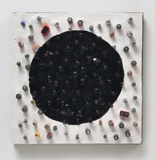 Evan Holloway, Untitled (large square with circle inside)