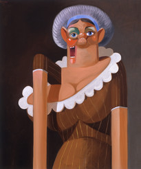 George Condo, French Maid