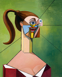 George Condo, Linear Composition