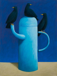 Nicolas Party, Pot with three birds