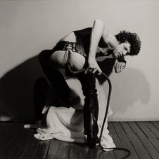 Robert Mapplethorpe, Self portrait with Whip