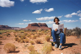 Tracey Emin, Outside Myself (Monument Valley)