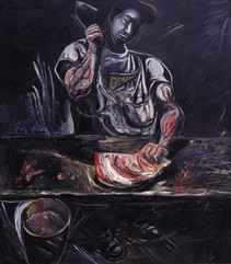 Zhang Enli, Meat Market (2)